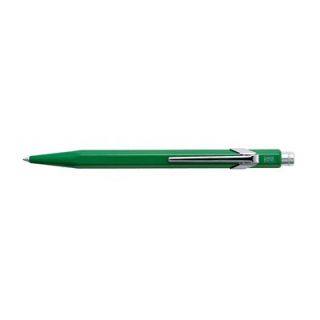Caran Dache Green Metal Collection Ballpoint Pen   Great mechanism