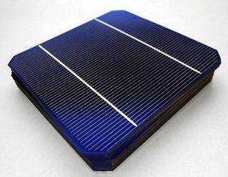   125x125 Monocrystalline Solar Cell Lots 2.8 Watt Mono 5x5 Photovoltaic