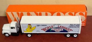 Winross Worlds Largest Chicken BBQ Lancaster,Pa Diecast Tractor 