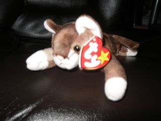TY BEANIE BABY POUNCE THE CAT