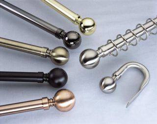 bay window curtain rod in Curtain Rods & Finials