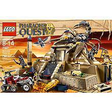 LEGO Pharoahs Quest Scorpion Pyramid 7327  Brand New 
