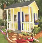 wooden playhouse in Toys & Hobbies