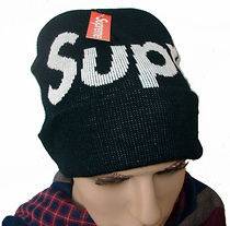 2012 Supreme Big Logo Beanie knitted hat warm cap hip hop the wool cap 