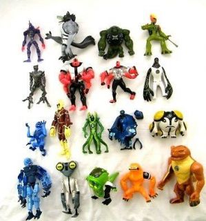 Ben 10 Alien Force selection of 6& 8 Figures   MANY TO CHOOSE FROM 