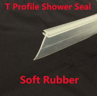   CHANNEL SHOWER SCREEN SEAL SIDE SEAL FOR FOLDING STRAIGHT GLASS
