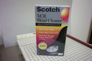 SCOTCH VCR HEAD CLEANER TAPE