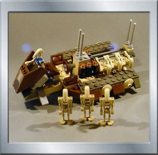 RARE NEW Lego Star Wars 7126 Battle Droid Carrier
