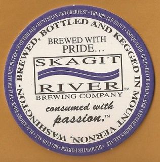 16 Skagit River Brewing Co Beer Coasters