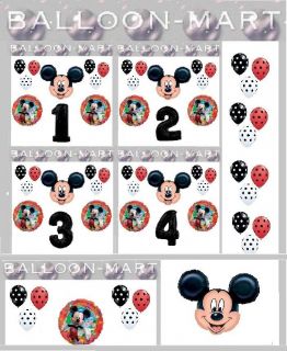 DISNEY MICKEY MOUSE birthday party supplies 1st 2nd 3rd 4TH choice 