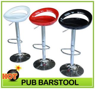 Set of 2 New Adjustable Swivel Bar Stool Pub Barstools Counter Chair 3 