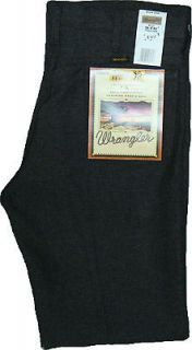 Wrangler® Mens Heather Dark Soil Resistant Wrancher Dress Jeans 