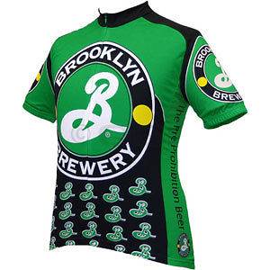 World Jersey Mens Brooklyn Brewery Cycle Biking Jerseys