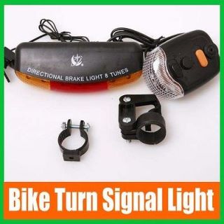 New 3 in 1 Bicycle Bike Cycling 7 LED Turn Signal Brake Light Lamp 