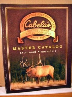 Catalog, Cabelas Master catalog Fall 2008, Edition I