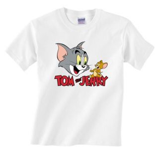   personalized Tom and Jerry t shirt party favor birthday present gift