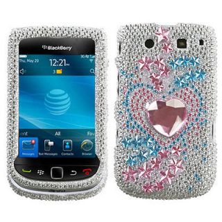   TRACK BLING HARD CASE FOR BLACKBERRY TORCH 9800 PROTECTOR SNAP COVER