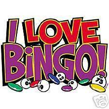 Love BINGO ash gray or pink T shirt NEW Your Size