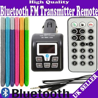 CAR KIT BLUETOOTH FM RADIO TRANSMITTER FOR SAMSUNG WAVE 1 2 3 I II III 