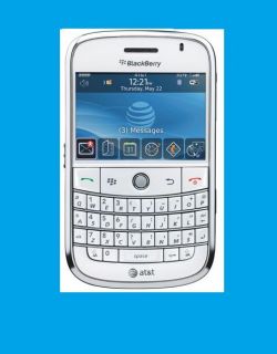 NEW Blackberry BOLD 9000 Unlocked GSM WHITE PDA Phone