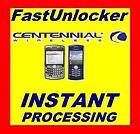 UNLOCK Code 4 Centennial Wireless Blackberry 8110 PEARL