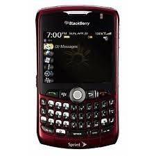BlackBerry Curve 8330 TELUS *Fair Condition* Burgundy Cell Phone Email 