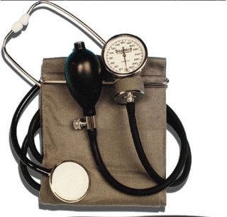 Perfcet Blood Pressure Cuff Stethoscope Sphygmomanometer Kit NEW