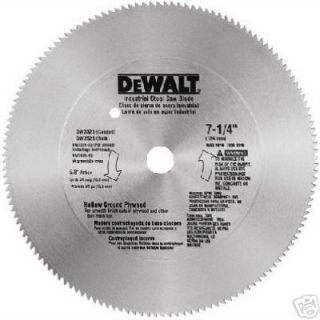 DEWALT DW3327 7 1/4, 60 Teeth Planer Saw Blade