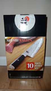   Henckels Miyabi Kaizen 10pc Knife Block Set *BRAND NEW in BOX