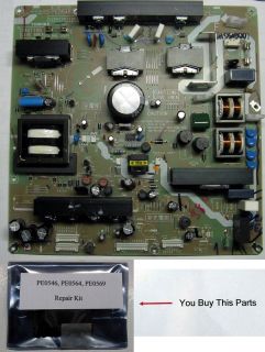 Toshiba LCD TV Power Supply Board PE0546, PE0564, PE0569 Repair Kit