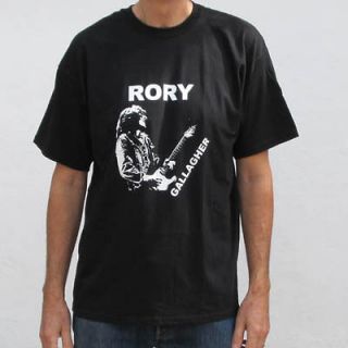 RORY GALLAGHER BLUES ROCK MENS MUSIC T SHIRT