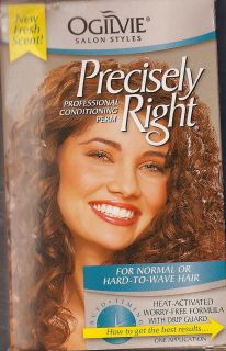   Precisely Right Pro Conditioning Perm Normal or hard   to   wave hair