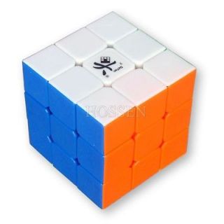 Dayan GuHong Color I 3x3 Speed Cube 6 Color Stickerless Puzzle
