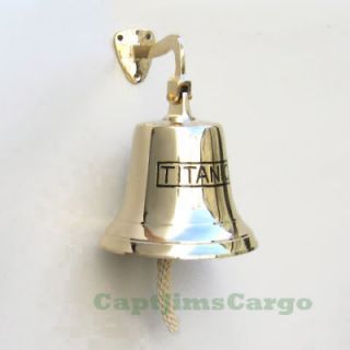 XL Titanic Decorative Nautical Brass Ships Bell 9