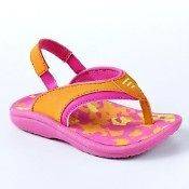 GIRLS JUMPING BEANS SHOES thong Sandals PINK MSRP$29.99 MULTI SIZES 