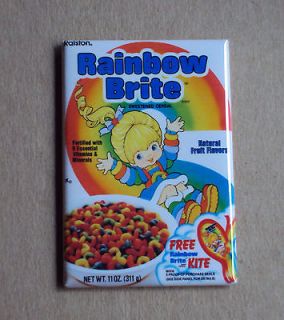 Rainbow Brite Cereal FRIDGE MAGNET box bright 80s breakfast doll 