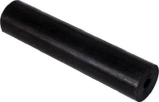 black rubber 12 x 5/8 guide on boat trailer side roller