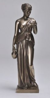 Hebe by Thorvaldsen Goddess of Youth Statue Figurine Zeus Cupbearer Mt 