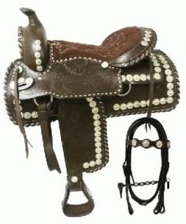 Double T Parade Saddle Match Headstall & Breastcollar16