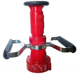 NST FIRE HOSE COMBINATION FOG NOZZLE with HANDLES  150GPM