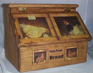 wood bread boxes in Boxes, Bread