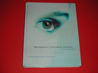 Management Information Systems For the Information Age by Stephen Haag 