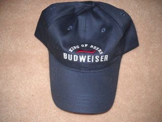 New Budweiser king of beers hat adjustable.
