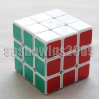 Dayan Guhong II 2 Plus V2 3x3 White Speed Cube Puzzle Stickerless NEW