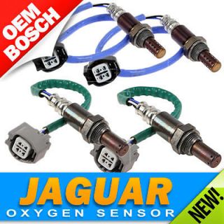   Set Jaguar OXYGEN SENSOR Front & Rear Left & Right Bosch OEM O2 02