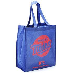 Minnesota Twins MLB Reusable Cloth Fabric Shopping Grocery Bag Tote 