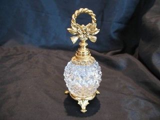 Vintage Stylebuilt Perfume Bottle with Dauber Gold Ormolu