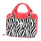 Bible Tote Red Zebra Print Bible Cover Christian God Cross Studs Style 