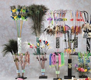 Vee Cat Feather Leather or Tassel Teaser Toy Wands