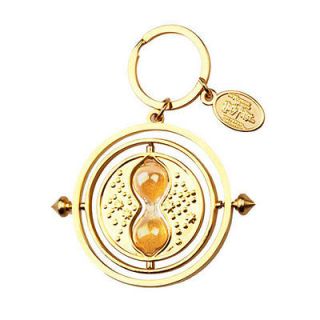 HARRY POTTER COLLECTOR OFFICIAL LICENSED HERMIONE TIME TURNER KEYCHAIN 
